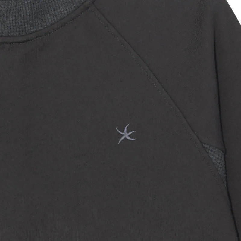 TCM curved button waffle jacket