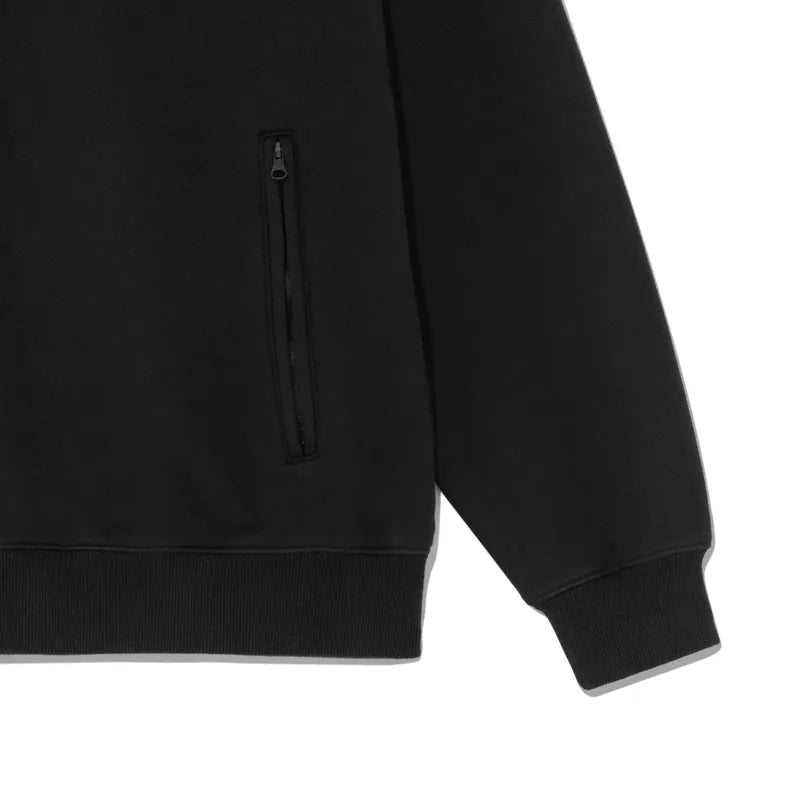 TCM flag sweat jersey zip-up