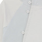 TCM curved button waffle jacket