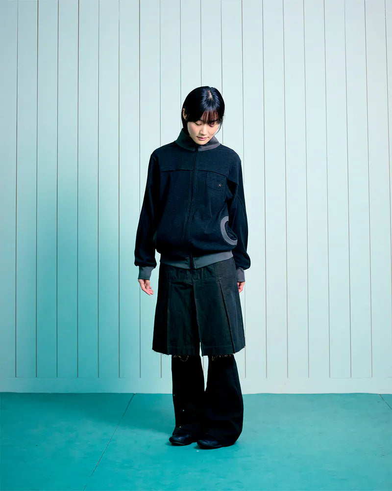 TCM cozy line jersey zip-up