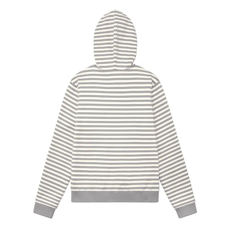 TCM reversible stripe hooded zip-up