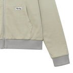 TCM reversible stripe hooded zip-up