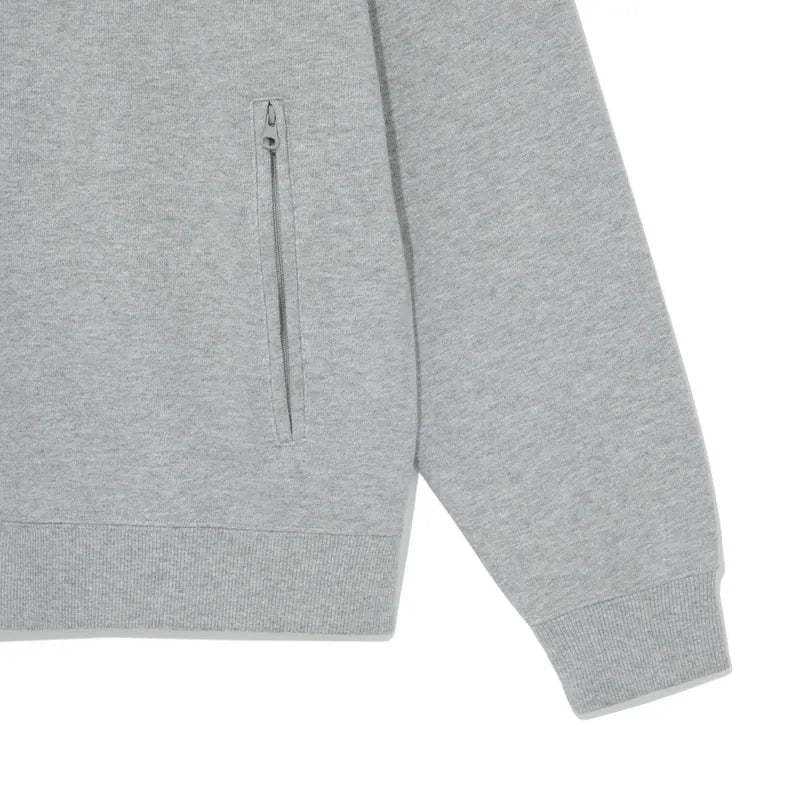 TCM flag sweat jersey zip-up