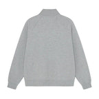 TCM flag sweat jersey zip-up