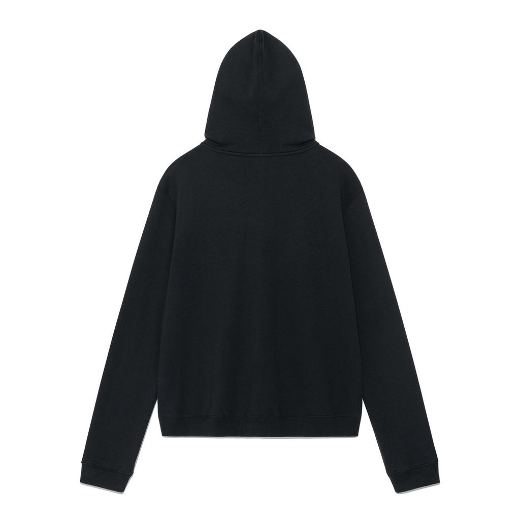TCM note hooded zip-up