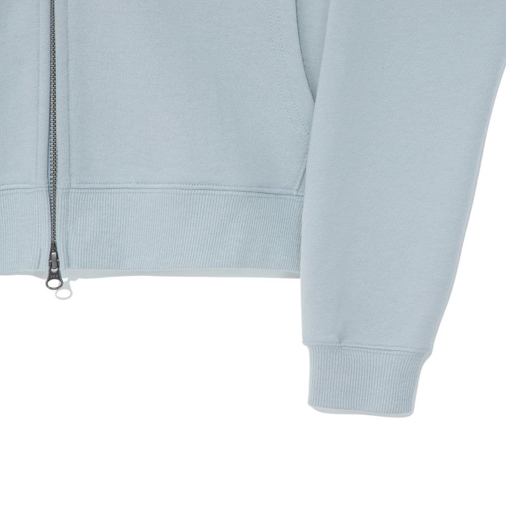 TCM note hooded zip-up