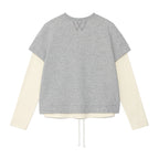 TCM crack string layered long sleeve