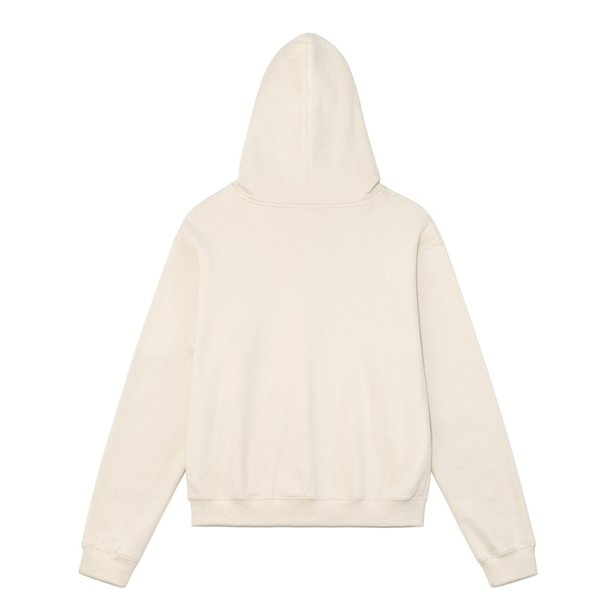 TCM logo applique hooded zip up