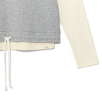 TCM crack string layered long sleeve