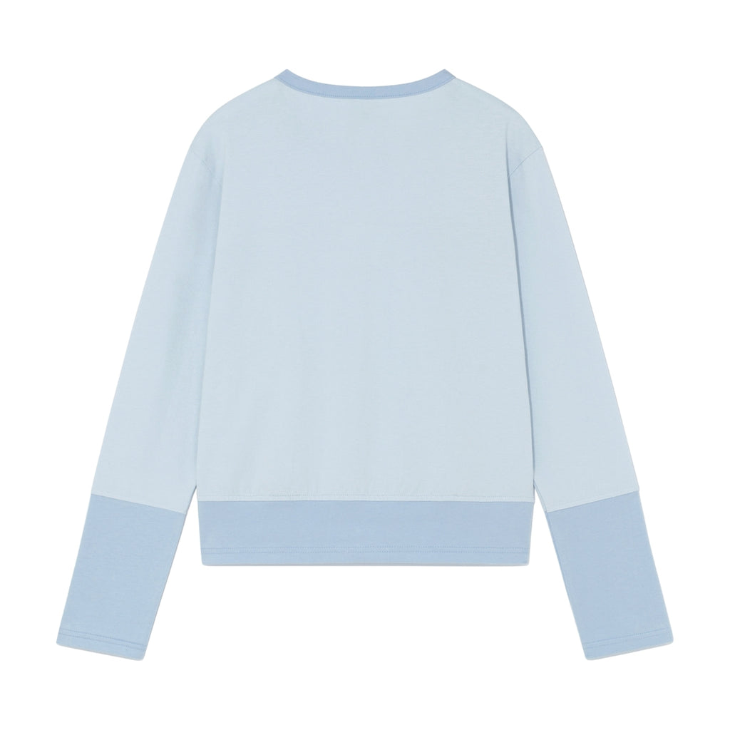 TCM color block line long sleeve