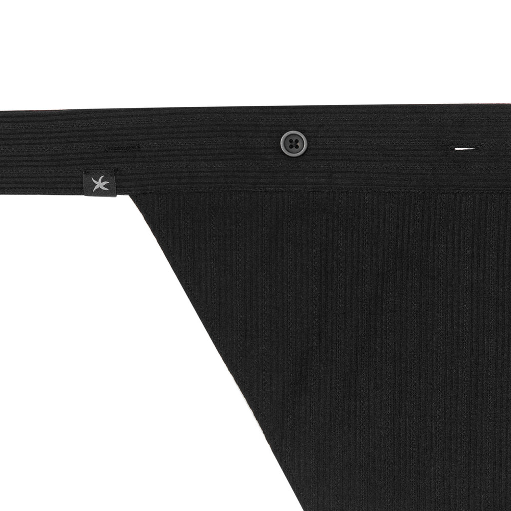 (w) TCM button layered skirt