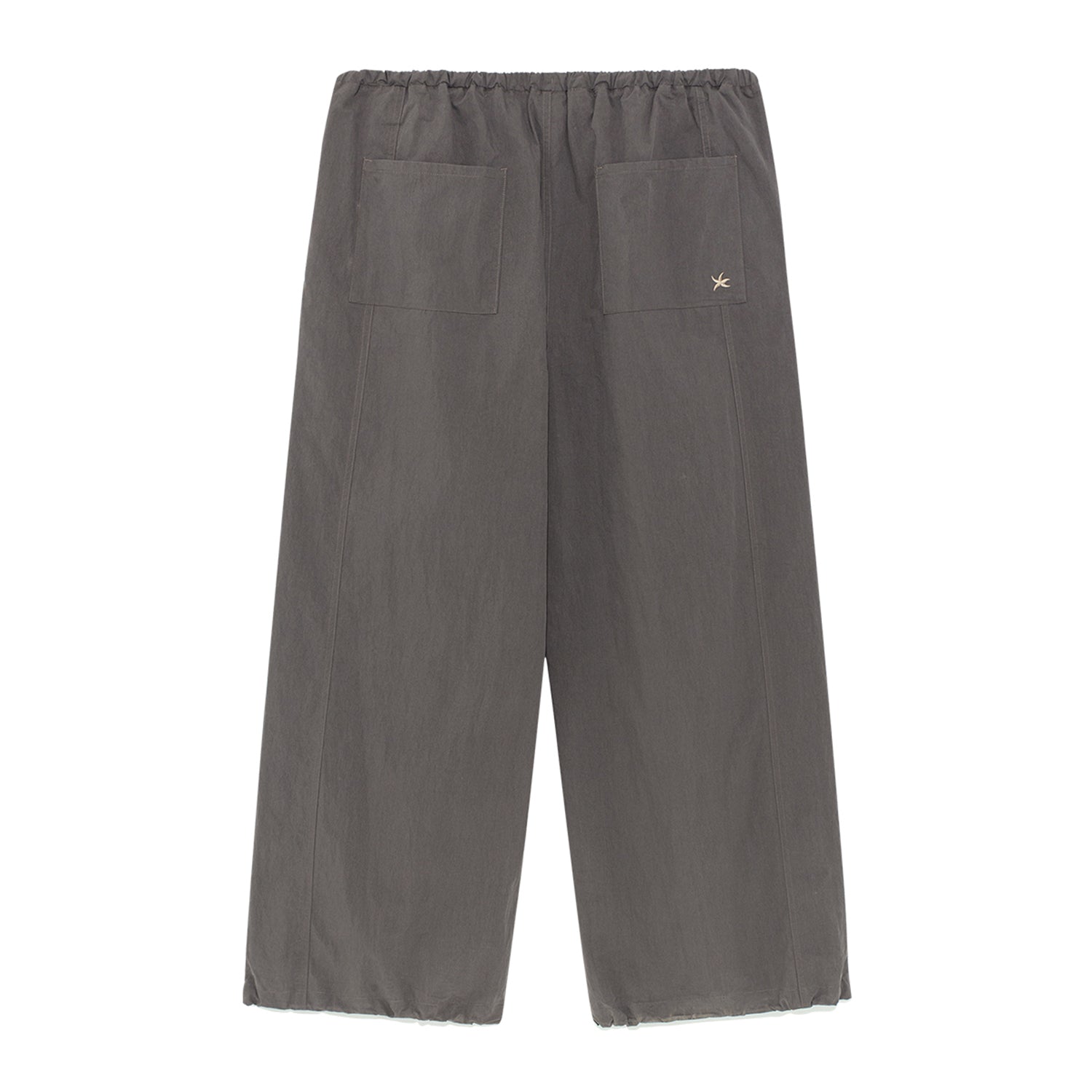TCM mini logo nylon pants