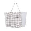 TCM 2-way check pintuck bag