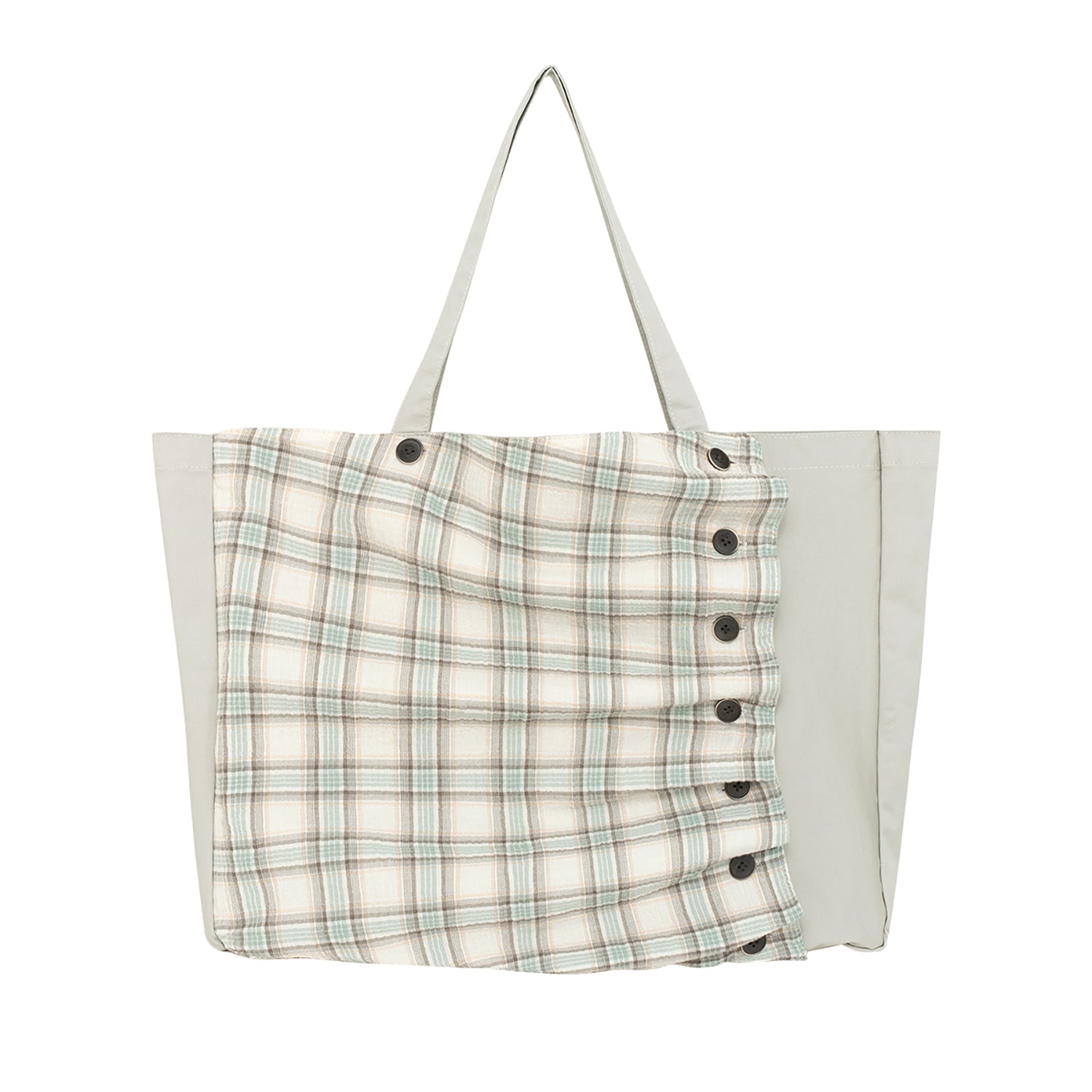 TCM 2-way check pintuck bag