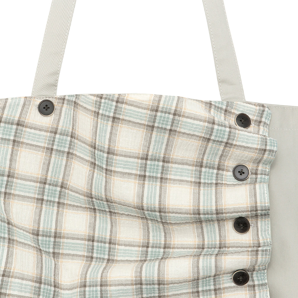 TCM 2-way check pintuck bag