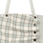TCM 2-way check pintuck bag