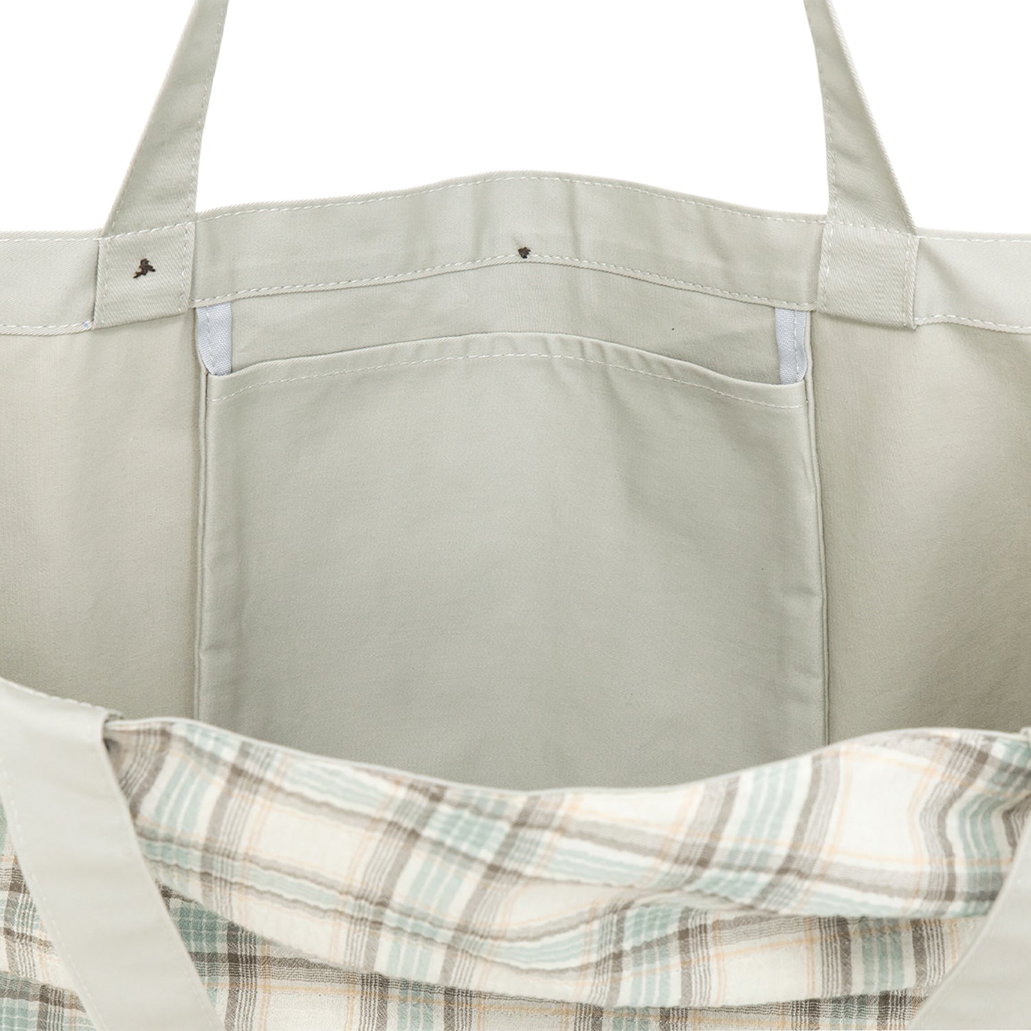 TCM 2-way check pintuck bag