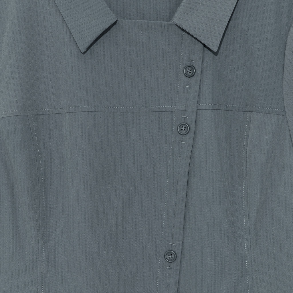 TCM 3-button stripe half shirt