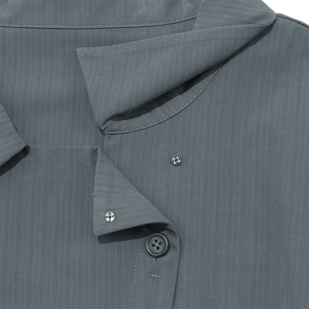 TCM 3-button stripe half shirt