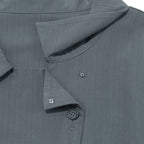 TCM 3-button stripe half shirt