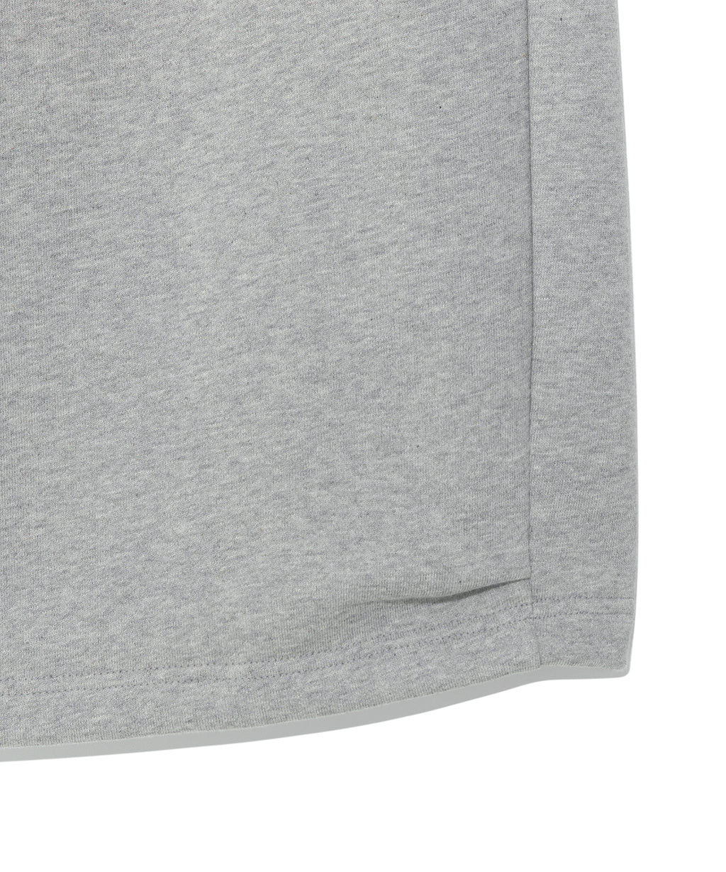 TCM zigzag stitch half sweat pants