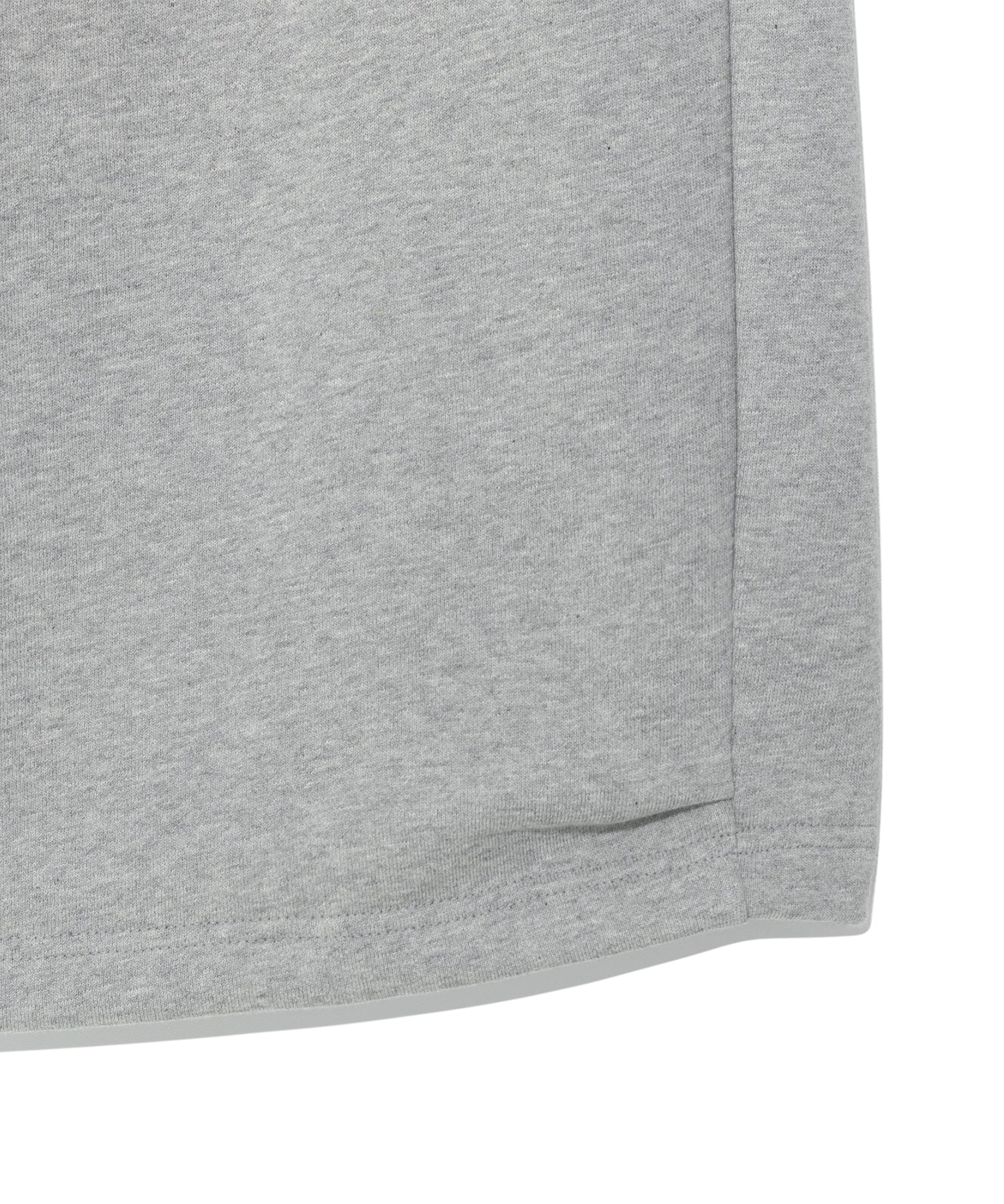 TCM zigzag stitch half sweat pants