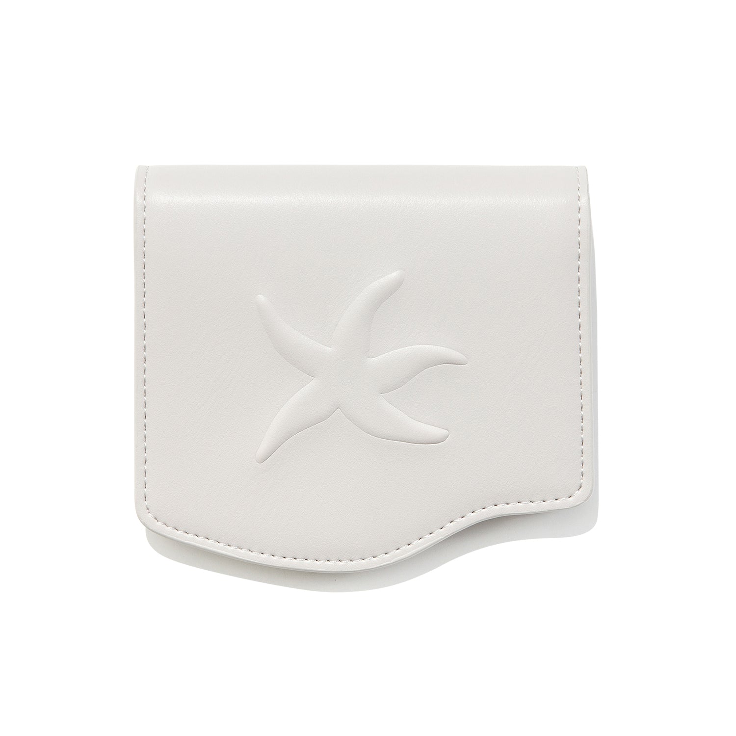 TCM embossed starfish wave wallet
