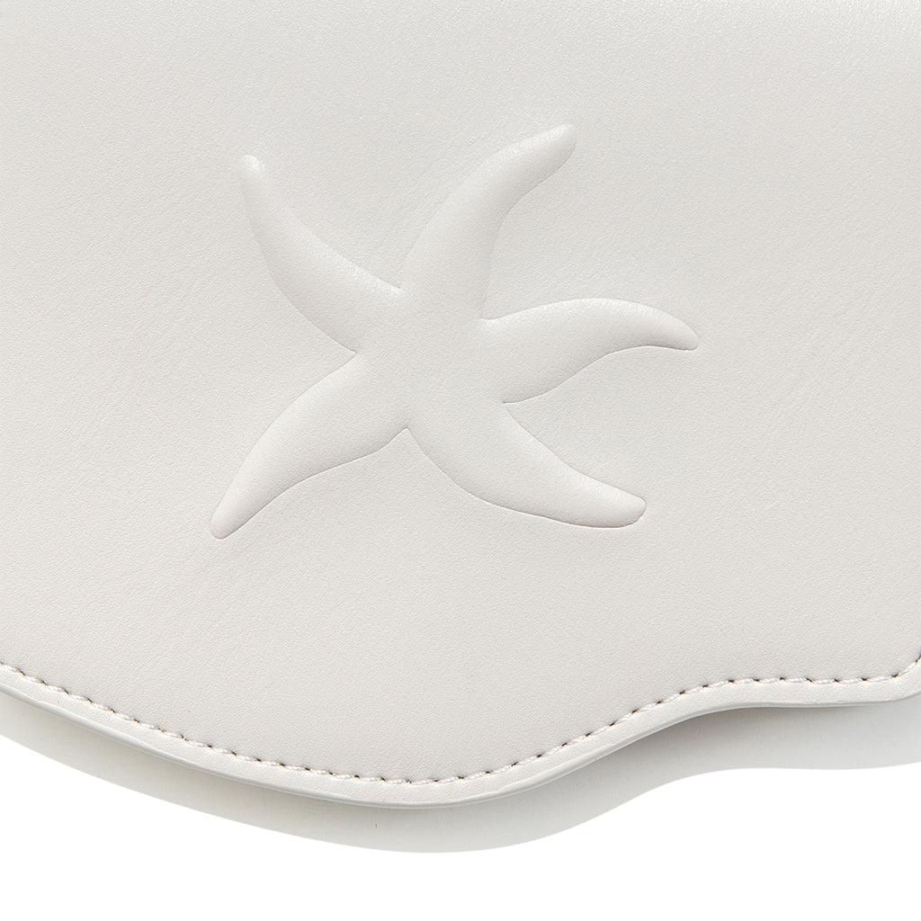 TCM embossed starfish wave wallet