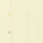 TCM button half knit cardigan