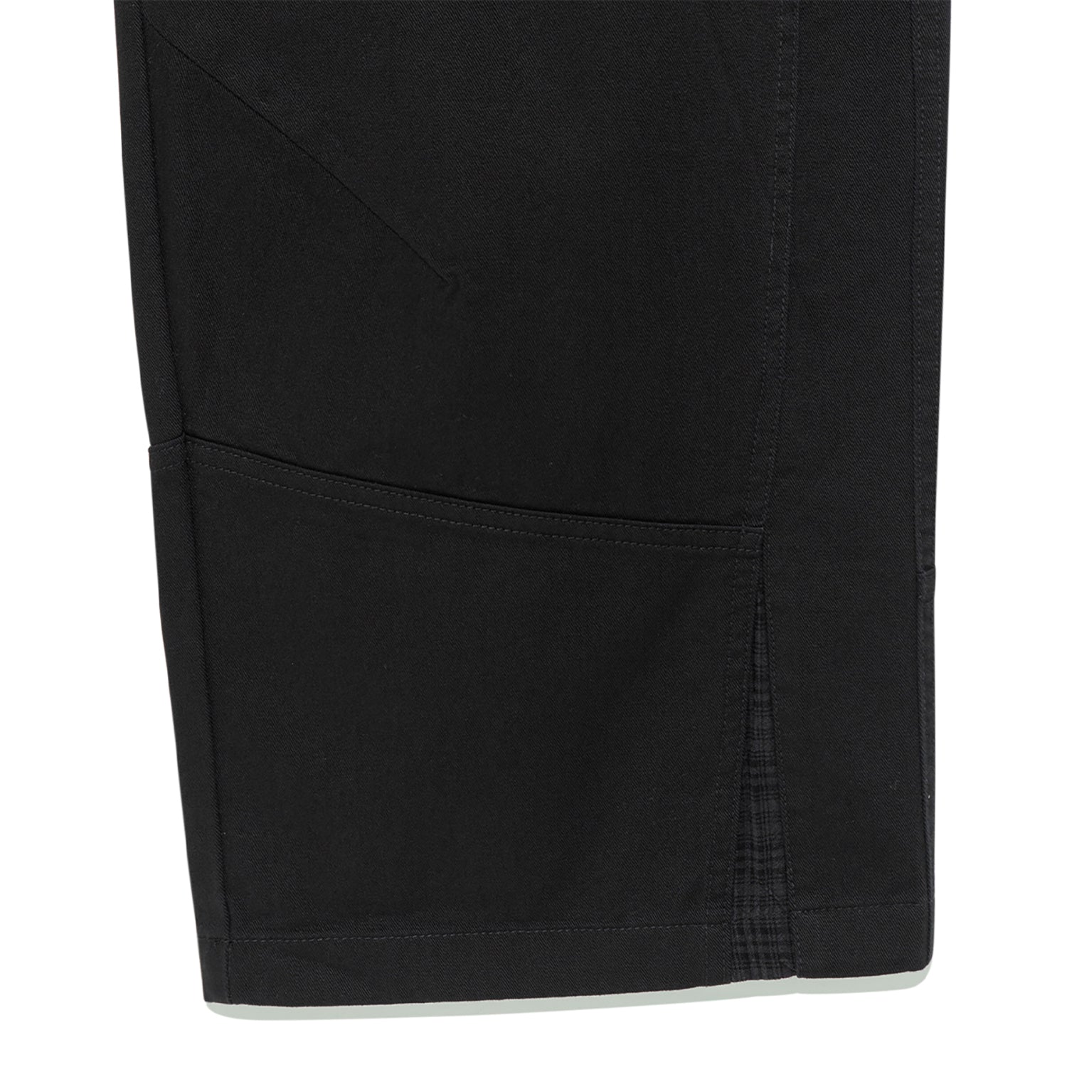 TCM belted check panel pants