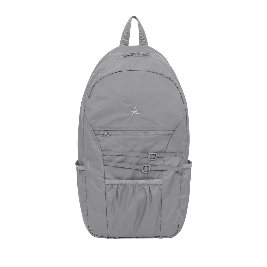 TCM belt strap nylon backpack (grey)