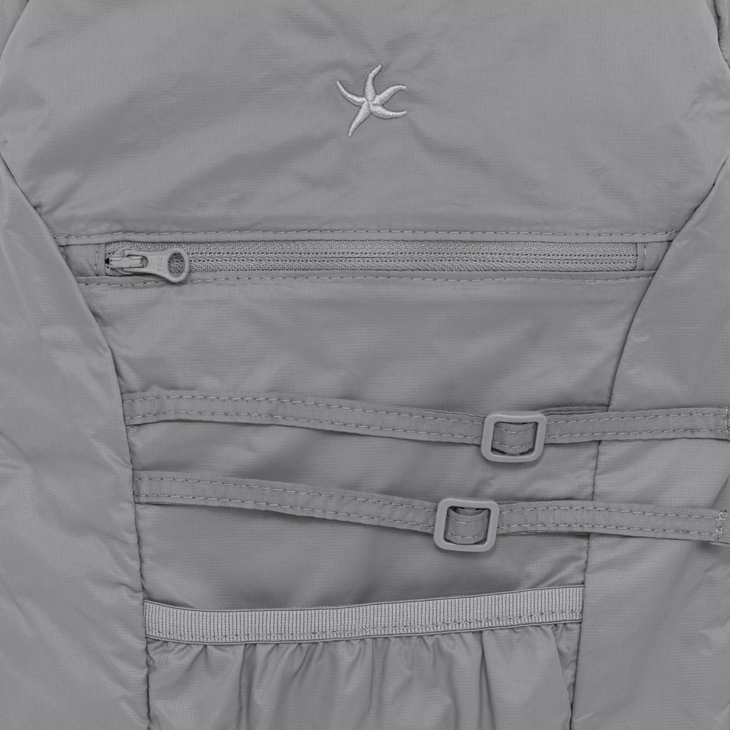 TCM belt strap nylon backpack (grey)