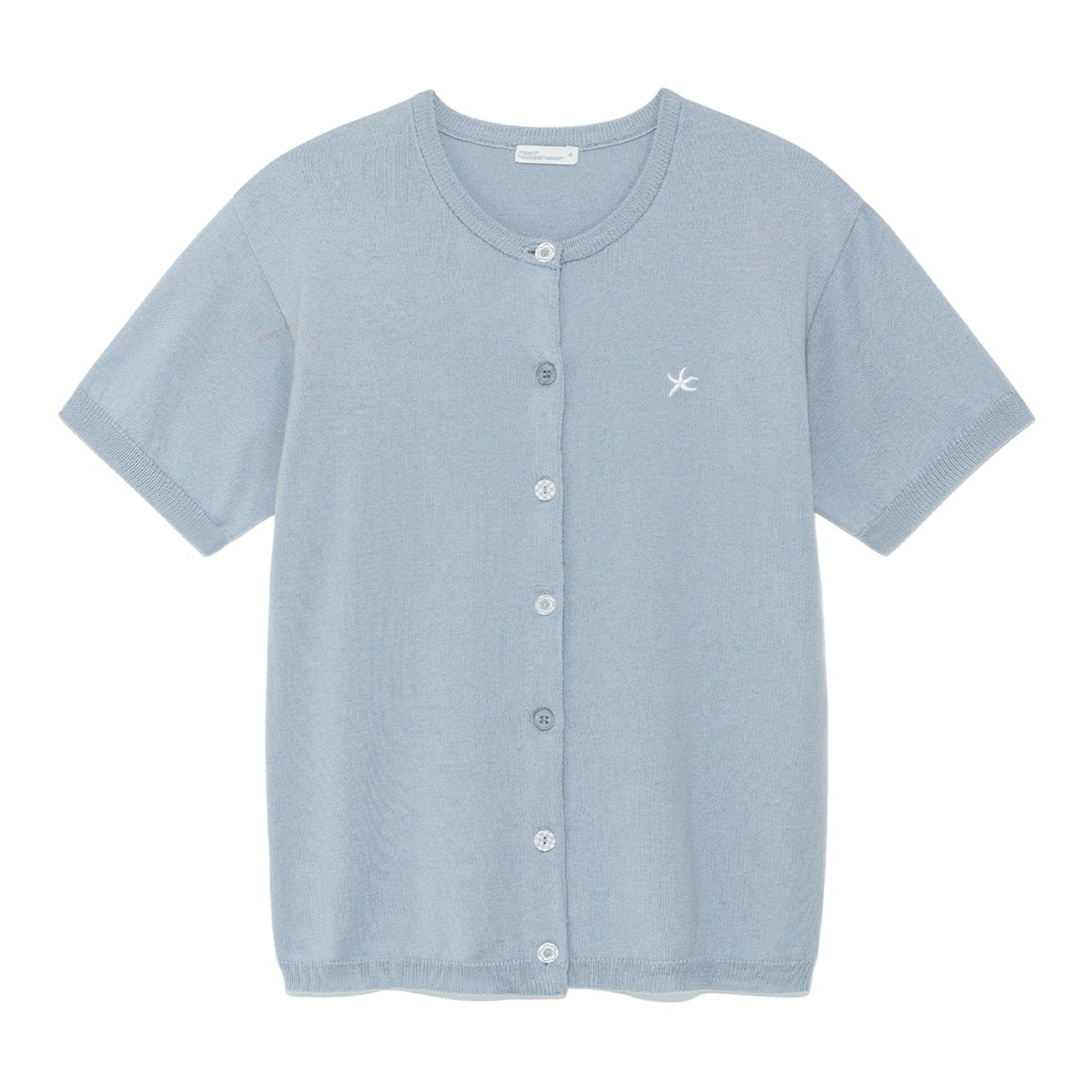 TCM button half knit cardigan