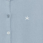 TCM button half knit cardigan