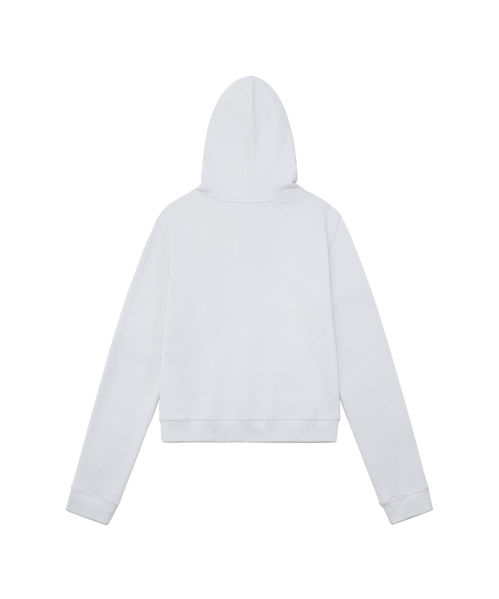 TCM dot hooded zip-up