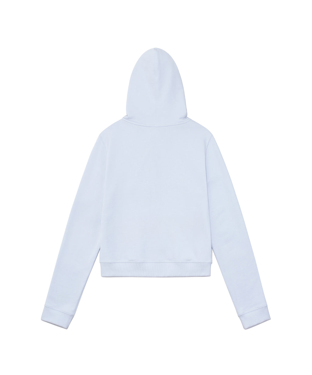TCM dot hooded zip-up
