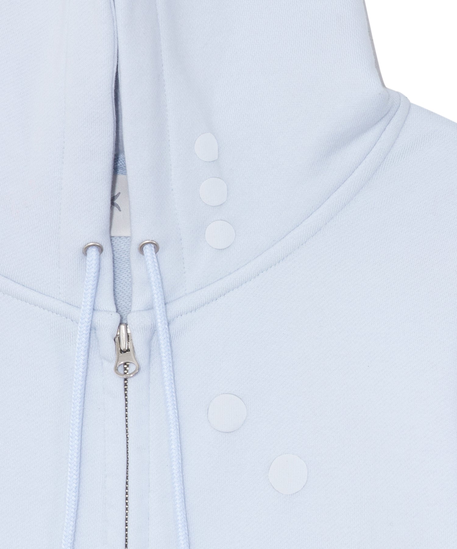 TCM dot hooded zip-up
