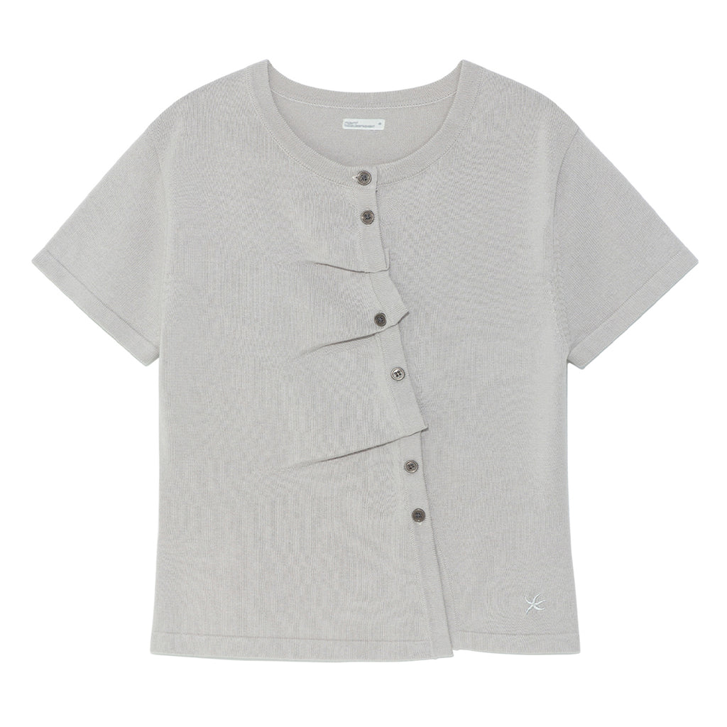 TCM draped half knit cardigan