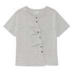 TCM draped half knit cardigan