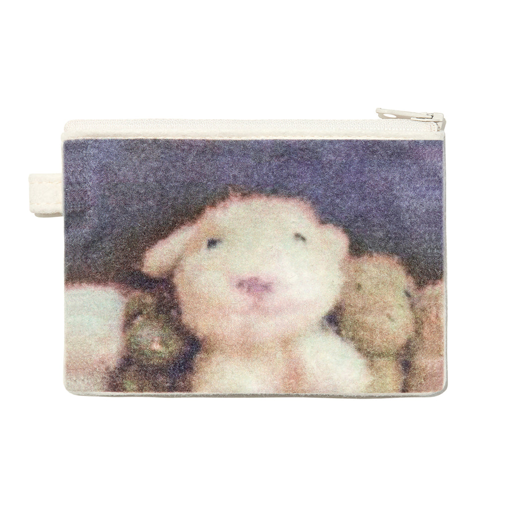 TCM fluffy bear pouch