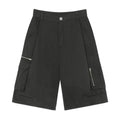 TCM metal zipper half pants