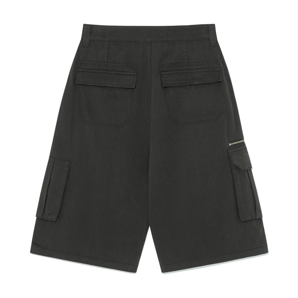 TCM metal zipper half pants