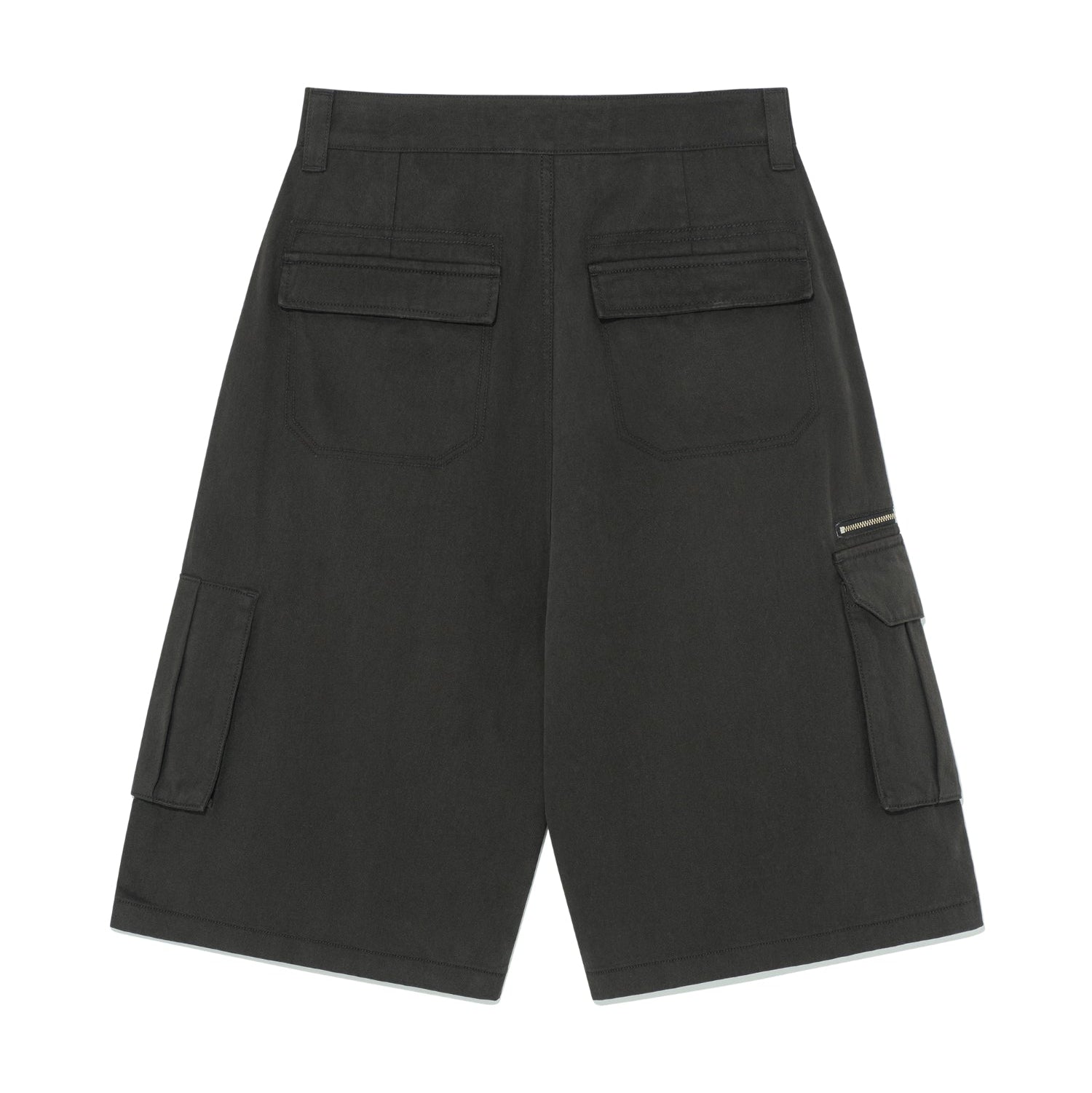 TCM metal zipper half pants
