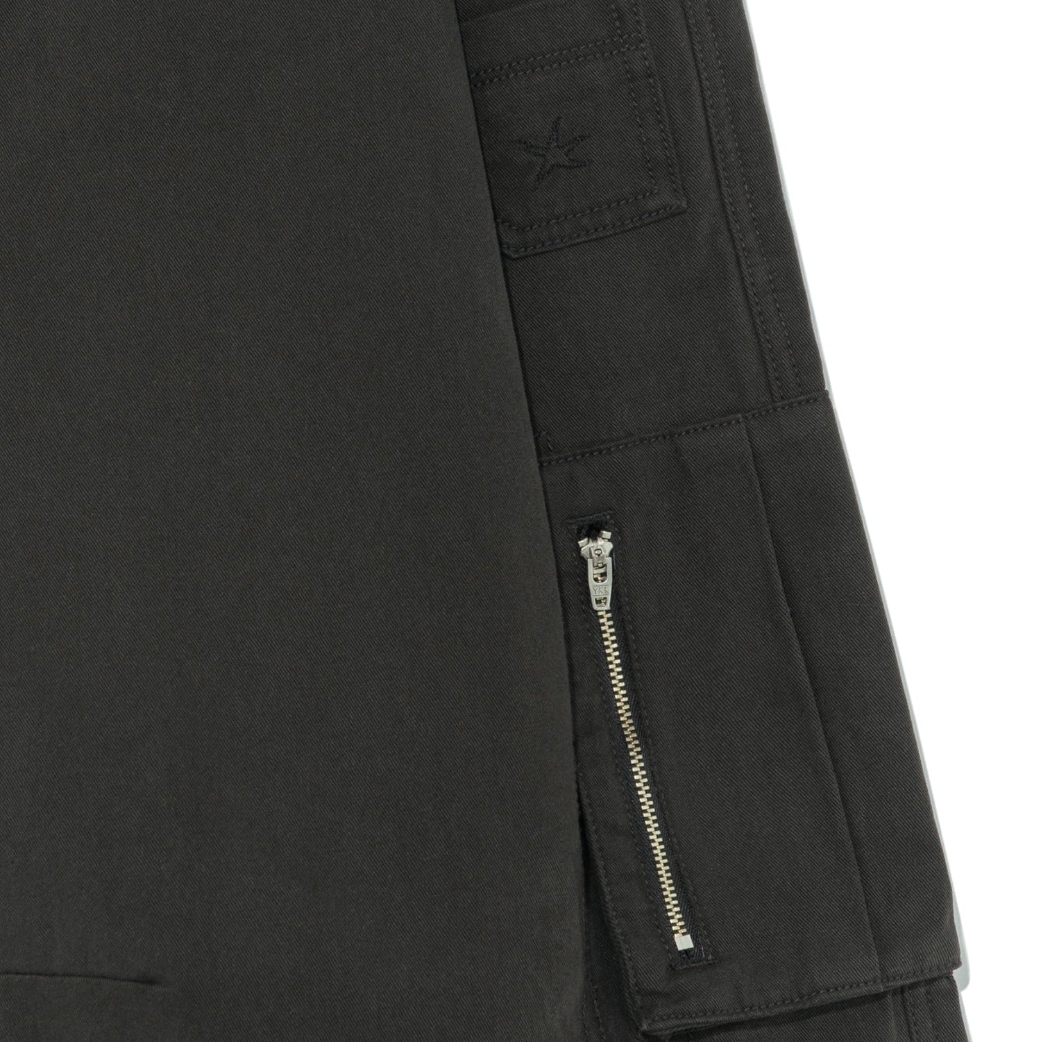 TCM metal zipper half pants