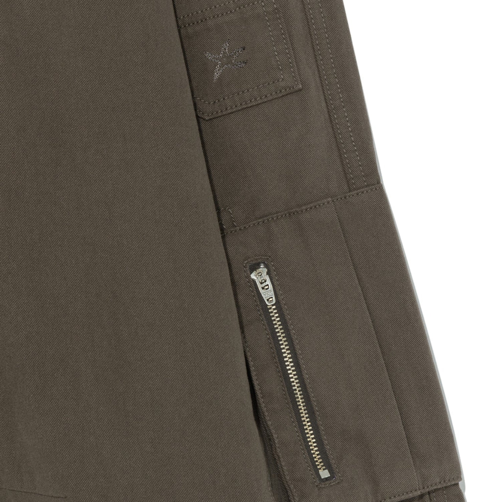 TCM metal zipper half pants
