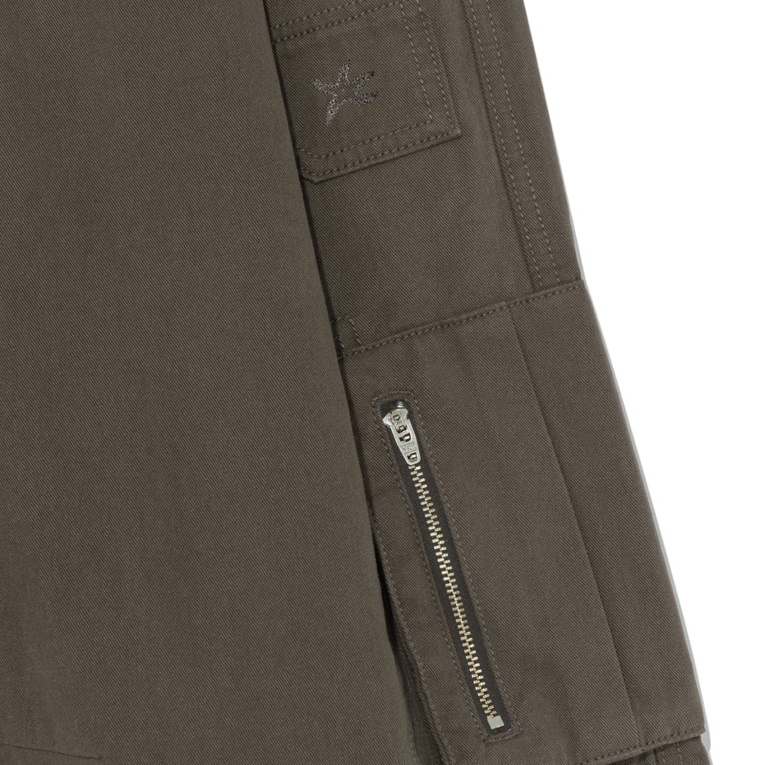 TCM metal zipper half pants