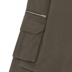 TCM metal zipper half pants