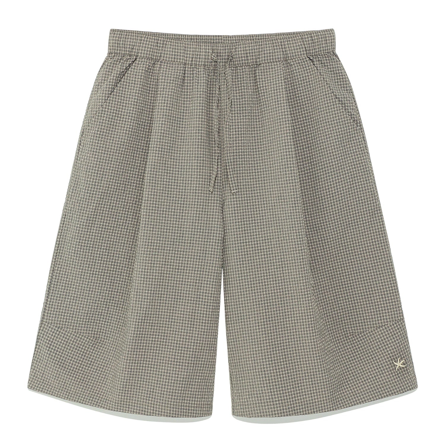 TCM mini logo relaxed half pants