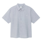 TCM mini logo textured half shirt