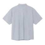 TCM mini logo textured half shirt